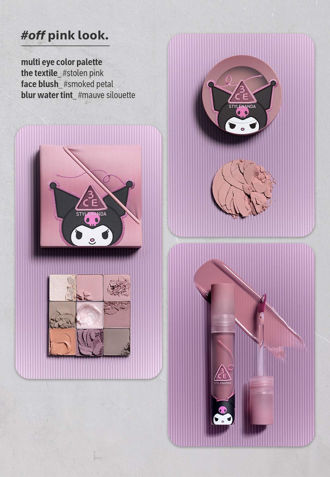 3ce_edt-kuromi_velvet-lip-tint-plush_2026 10