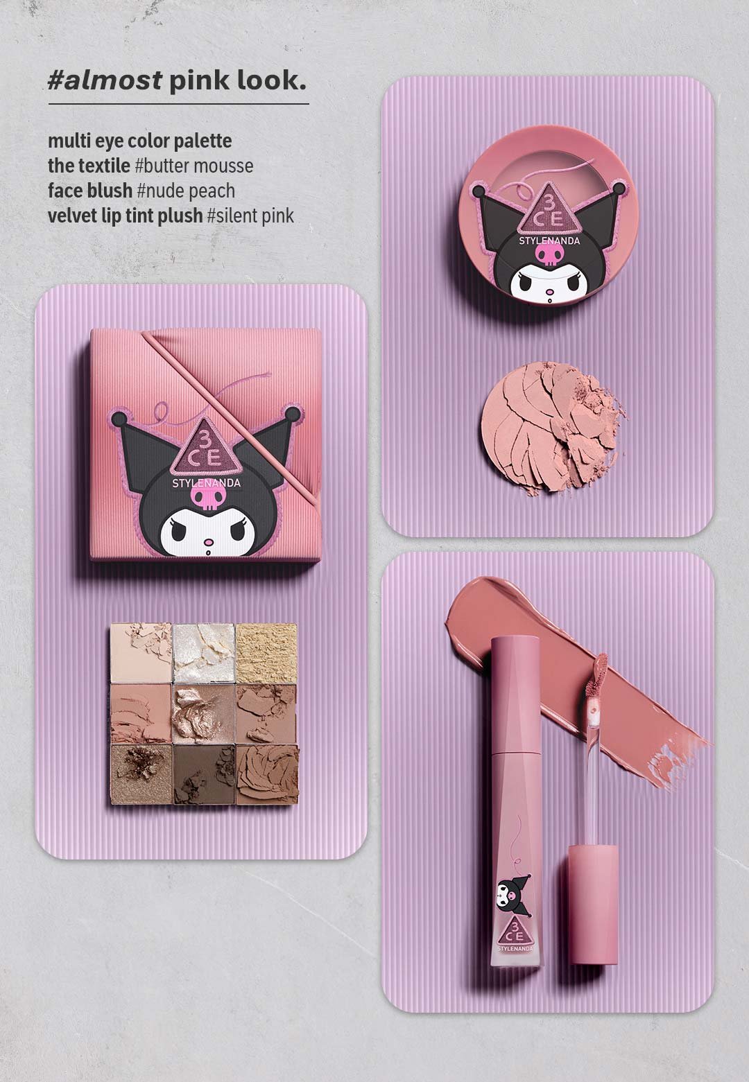 3ce_edt-kuromi_velvet-lip-tint-plush_2026 12