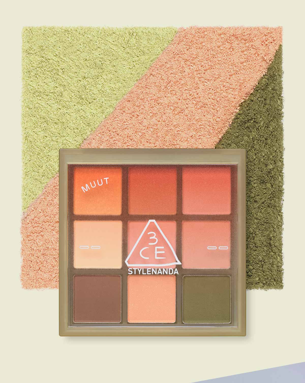 unexpectedly olive of 3CE X MUUT COLLABOLATION